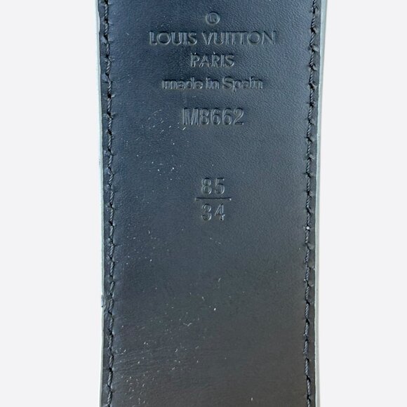 Louis Vuitton Grey Taurillon Monogram Reversible Belt - Picture 3 of 3